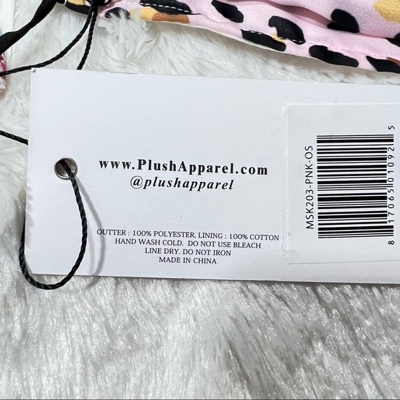 Plush Apparel x Revolve Set of 6 Reusable Face Masks - Picture 13 of 13